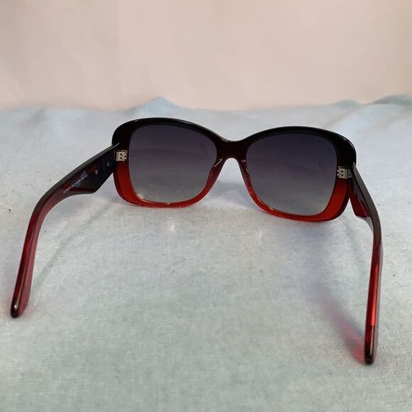 Carolina Lemke red black frames sunglasses main image 8